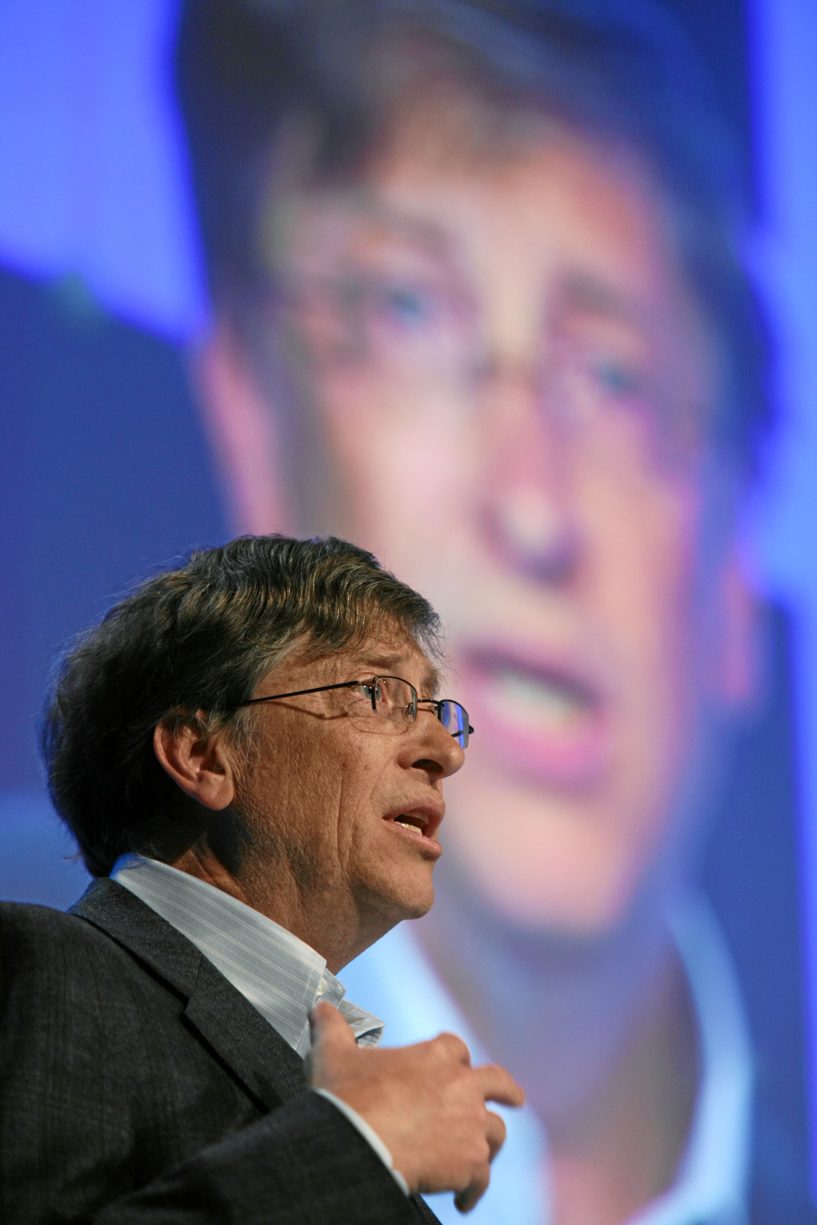 Bill Gates at World Economic Forum Davos 2008